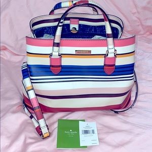 Kate Spade laurel way berber stripe pink multi